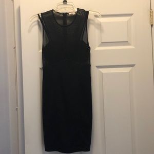 LBD black bodycon dress